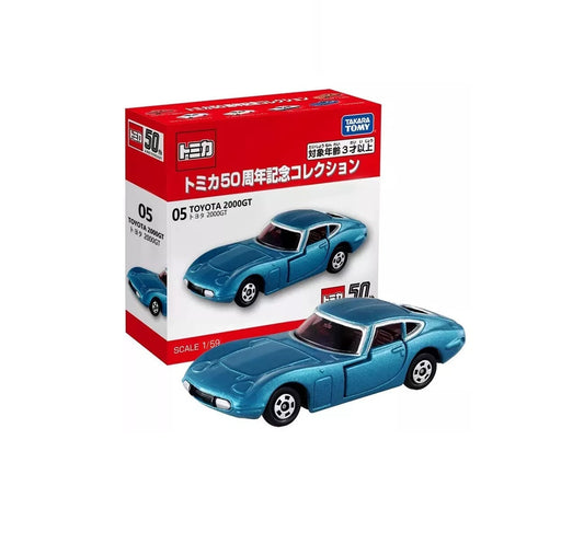 Takara Tomy Tomica - Toyota 2000GT 50th Anniversary Edition - Scale 1/64 Approximately