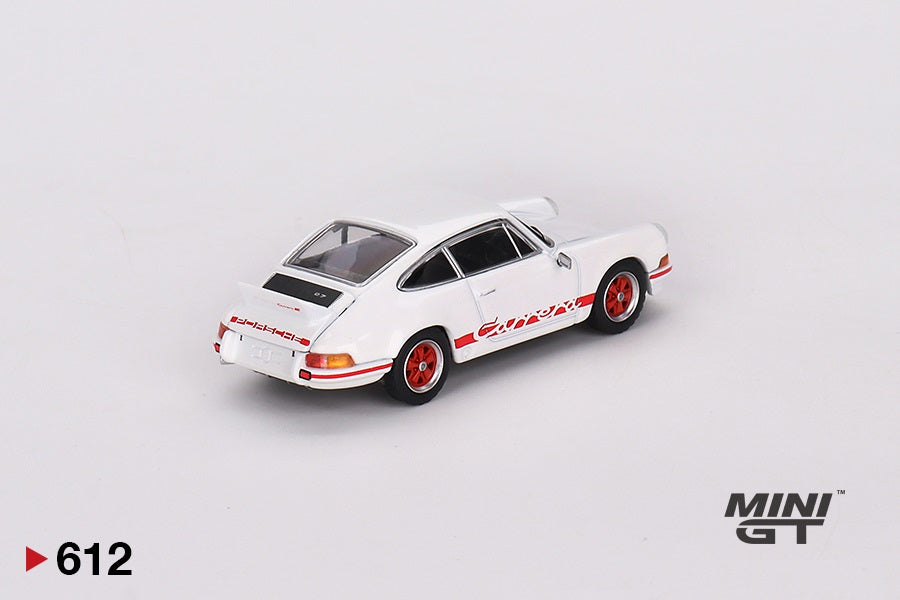 Foto 2 MINI GT Scala 1/64 Porsche 911 Carrera RS 2.7 Grand Prix White with Red Livery