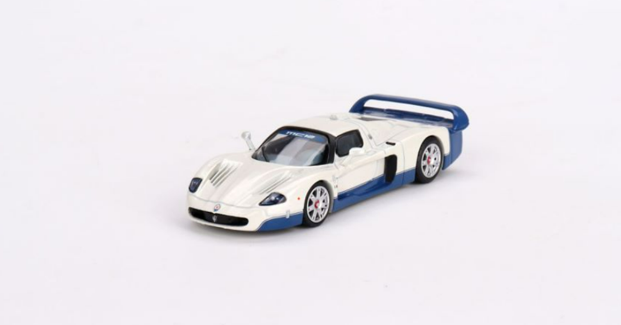 BBR Models - Maserati MC12 Stradale White - 1/64 Scale BBRDIE6414