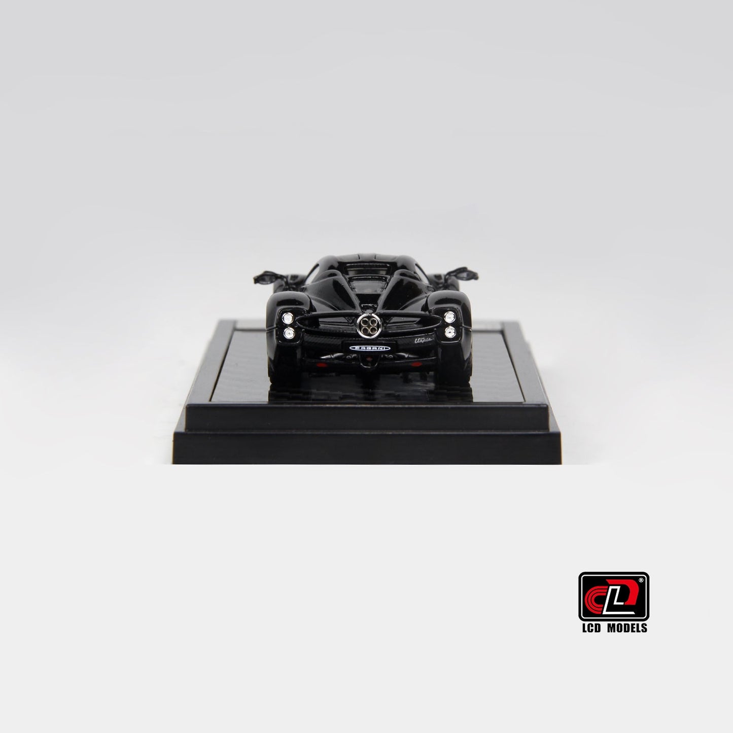 LCD Models - Pagani Utopia Carbon Black - Scale 1/64 LCD64039-CB