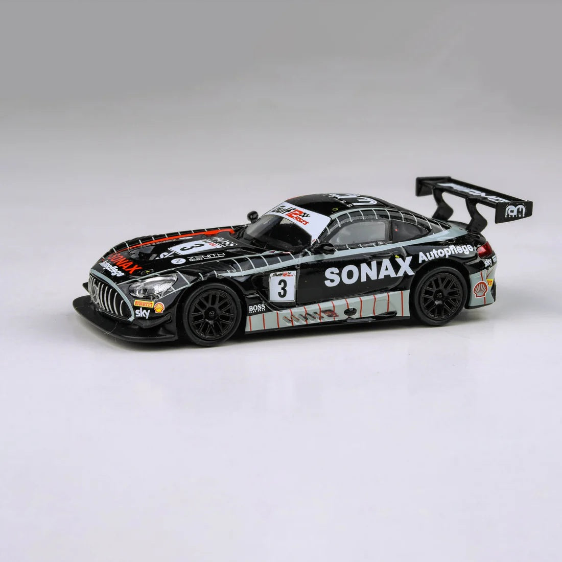 Mercedes-AMG GT3 Evo 2021 Gulf 12H Ram Racing - Sonax - Para64 - Scale 1/64 PA-55360