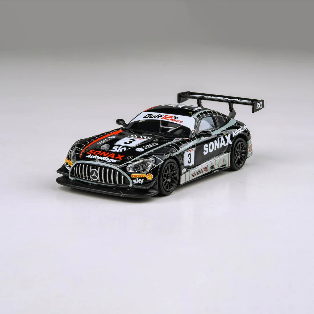 Mercedes-AMG GT3 Evo 2021 Gulf 12H Ram Racing - Sonax - Para64 - Scale 1/64 PA-55360