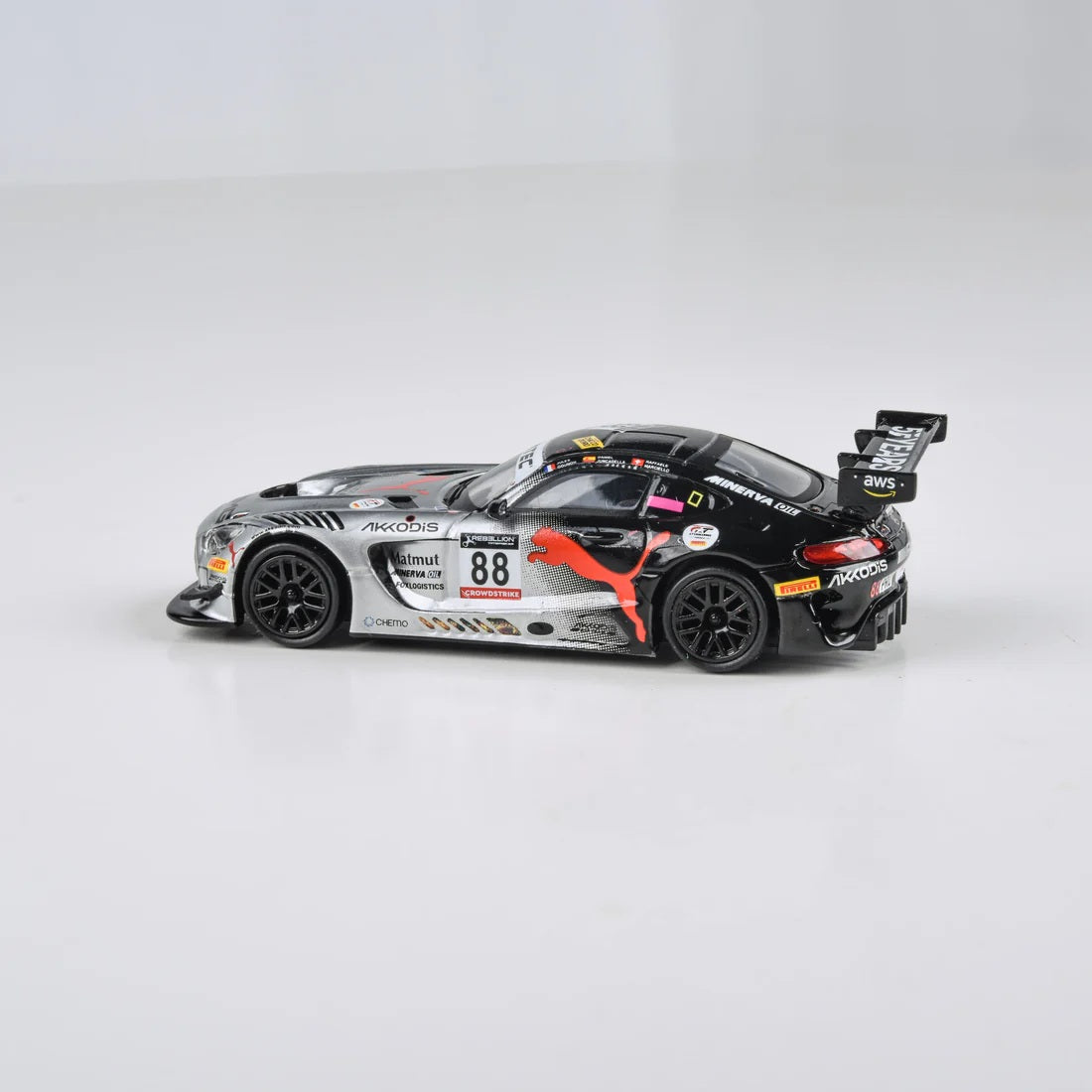 Mercedes-AMG GT3 Evo 2022 24H Spa P1 Akkodis ASP #88 - Para64 - Scale 1/64 PA-55359