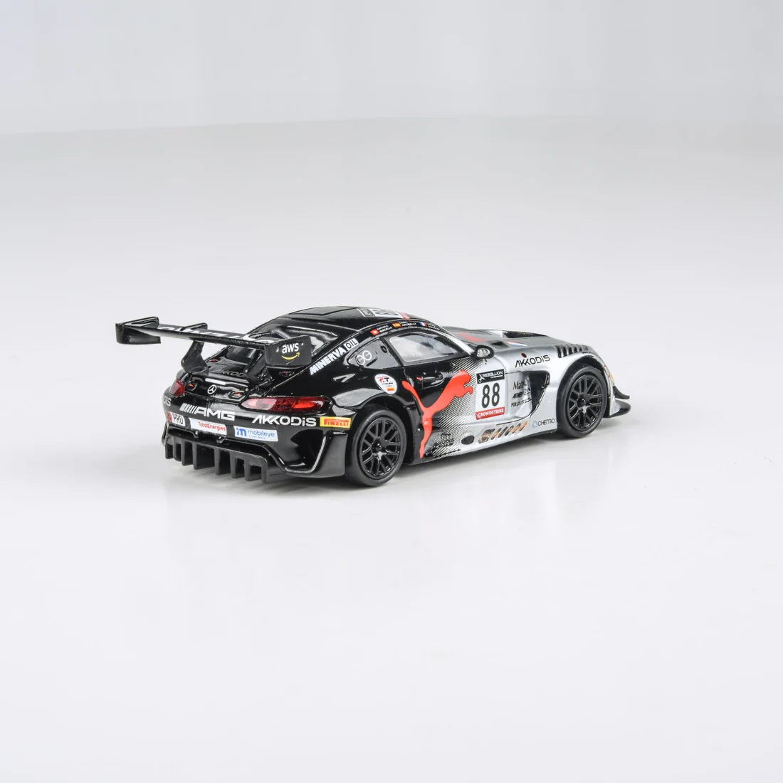 Mercedes-AMG GT3 Evo 2022 24H Spa P1 Akkodis ASP #88 - Para64 - Scale 1/64 PA-55359