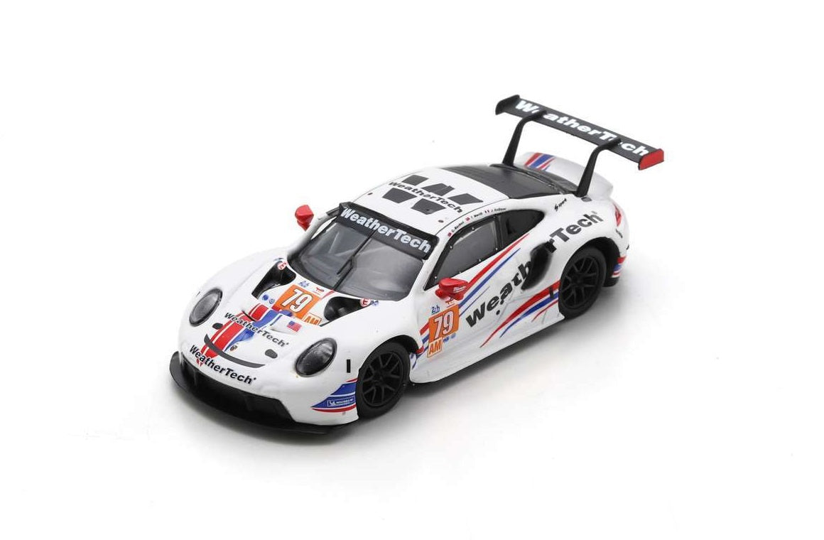 Spark Model - Porsche 911 RSR-19 No.79 WeatherTech Racing 2nd LMGTE Am 24H Le Mans 2022 - Scale 1/64 Y275