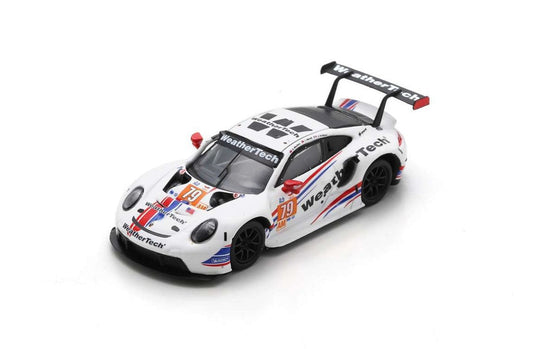 Spark Model - Porsche 911 RSR-19 No.79 WeatherTech Racing 2nd LMGTE Am 24H Le Mans 2022 - Scala 1/64 Y275