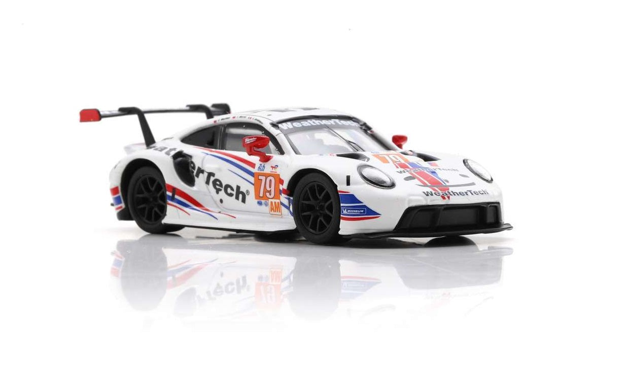 Spark Model - Porsche 911 RSR-19 No.79 WeatherTech Racing 2nd LMGTE Am 24H Le Mans 2022 - Scala 1/64 Y275