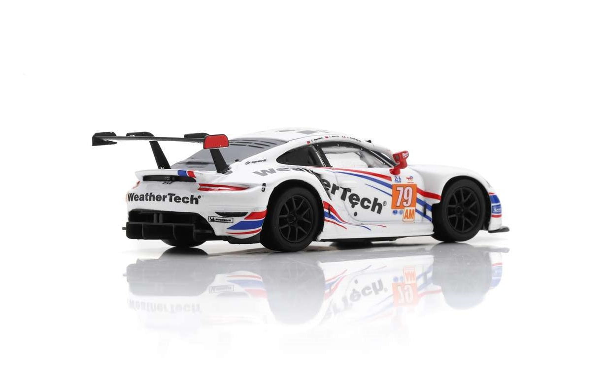 Spark Model - Porsche 911 RSR-19 No.79 WeatherTech Racing 2nd LMGTE Am 24H Le Mans 2022 - Scala 1/64 Y275