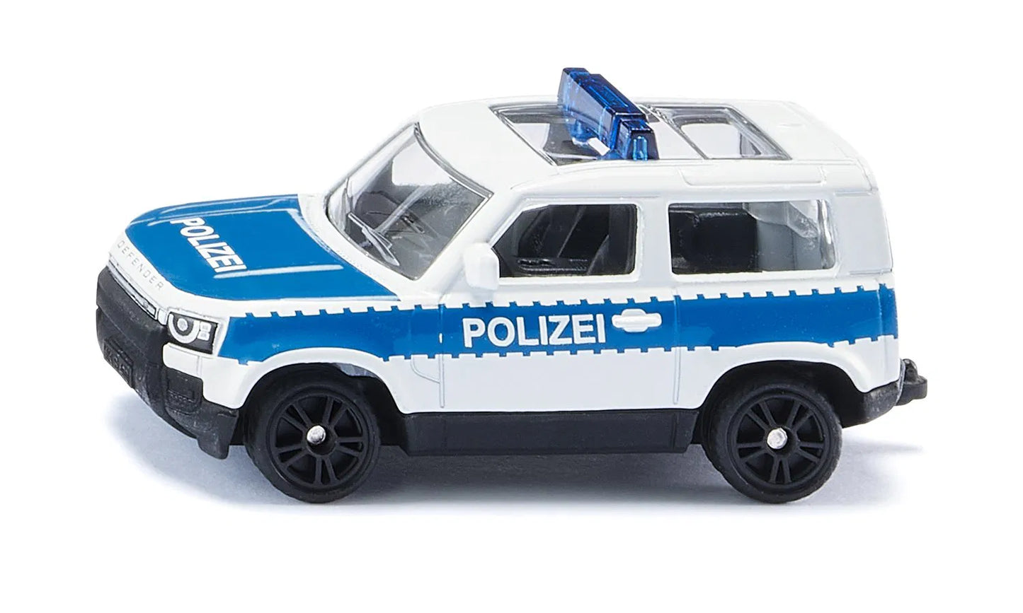 SIKU - Land Rover Defender German Federal Police 1569 - Scale 1/64 Approx