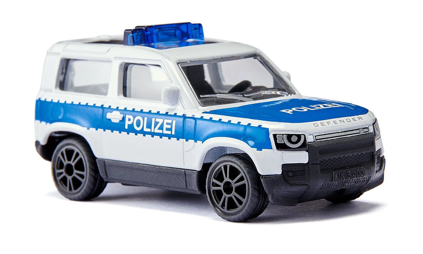 SIKU - Land Rover Defender German Federal Police 1569 - Scale 1/64 Approx