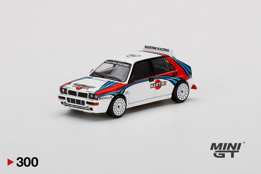 Foto 2 MINI GT Scala 1/64 Lancia Delta HF Integrale Evoluzione Martini Racing