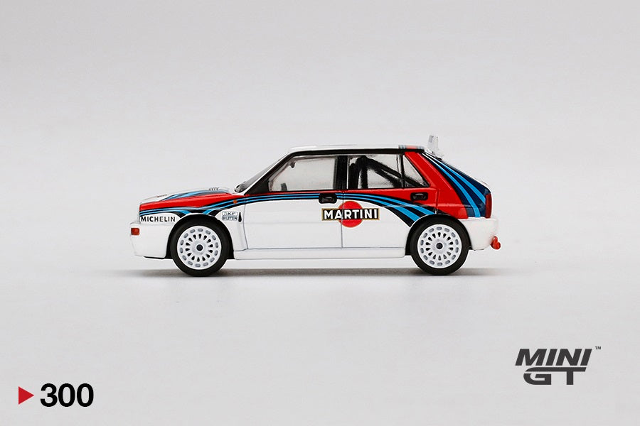 Foto 4 MINI GT Scala 1/64 Lancia Delta HF Integrale Evoluzione Martini Racing