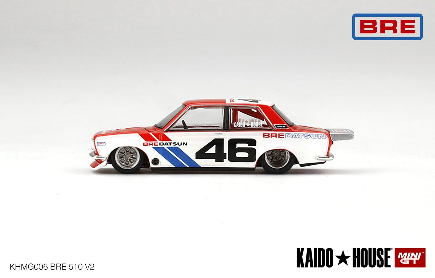 Mini GT - Datsun 510 Pro Street BRE510 V2 - KAIDO HOUSE - Scala 1/64 KHMG006