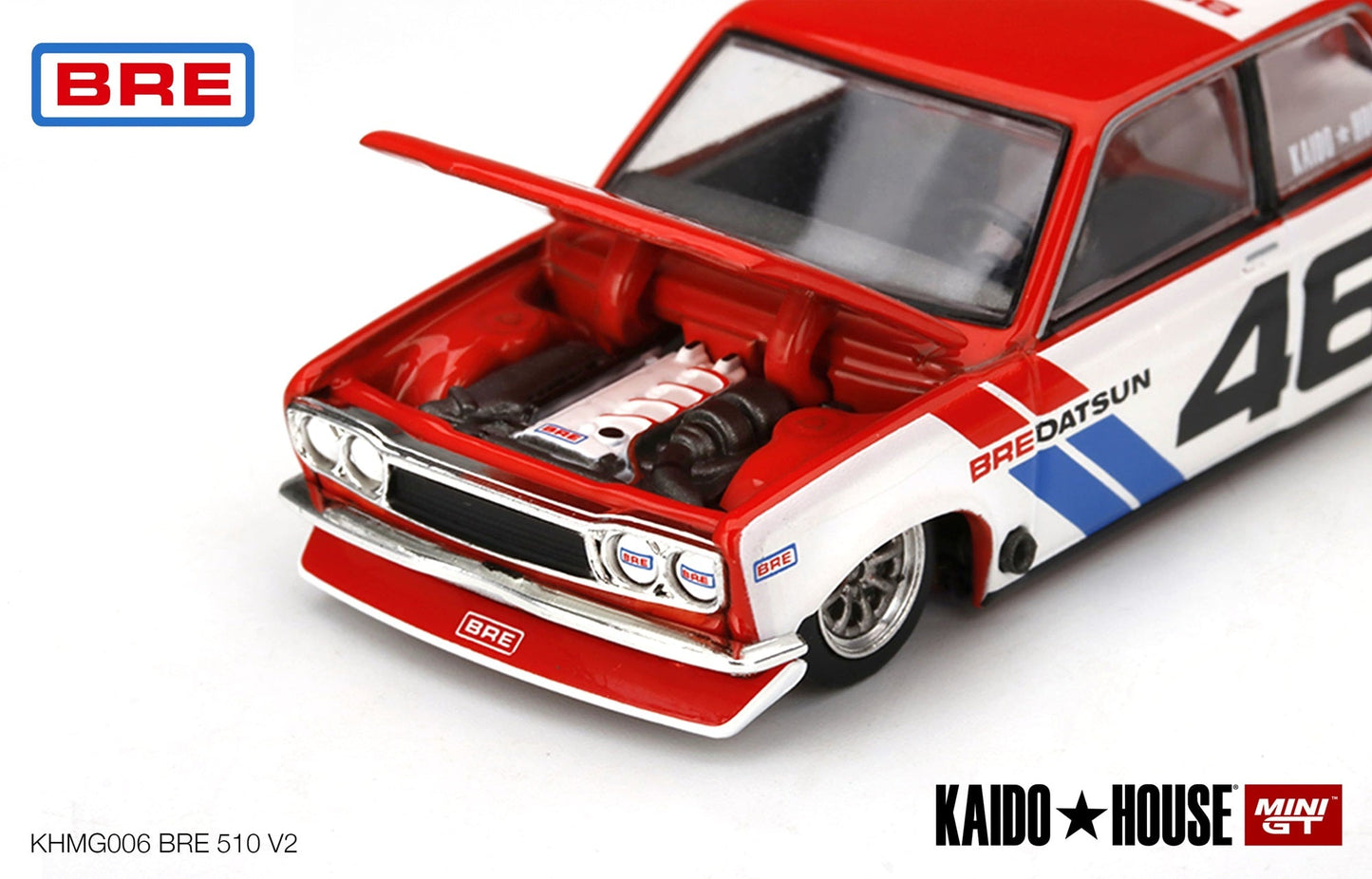 Mini GT - Datsun 510 Pro Street BRE510 V2 - KAIDO HOUSE - Scala 1/64 KHMG006