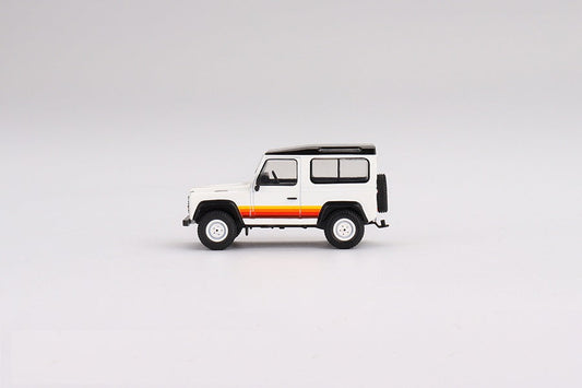 Mini GT - Land Rover Defender 90 Wagon White LDH - Scala 1/64 MGT00378