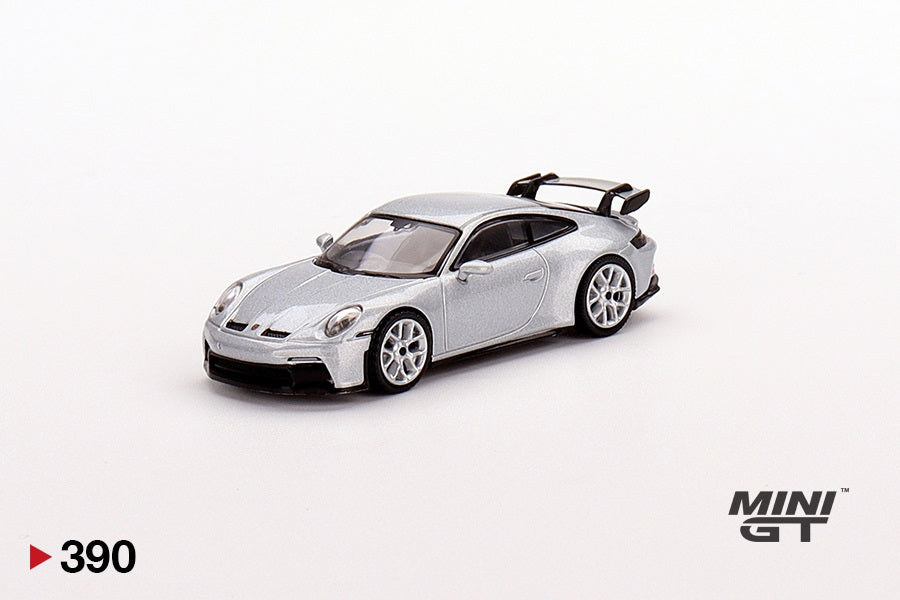 Foto 4 MINI GT Scala 1/64 Porsche 911 (992) GT3 GT Silver Metallic