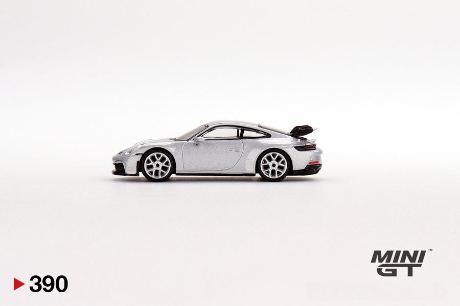 Foto 2 MINI GT Scala 1/64 Porsche 911 (992) GT3 GT Silver Metallic