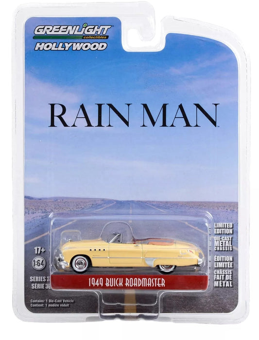 Greenlight - 1949 Buick Roadmaster Rain Man - Scala 1/64 Hollywood Series