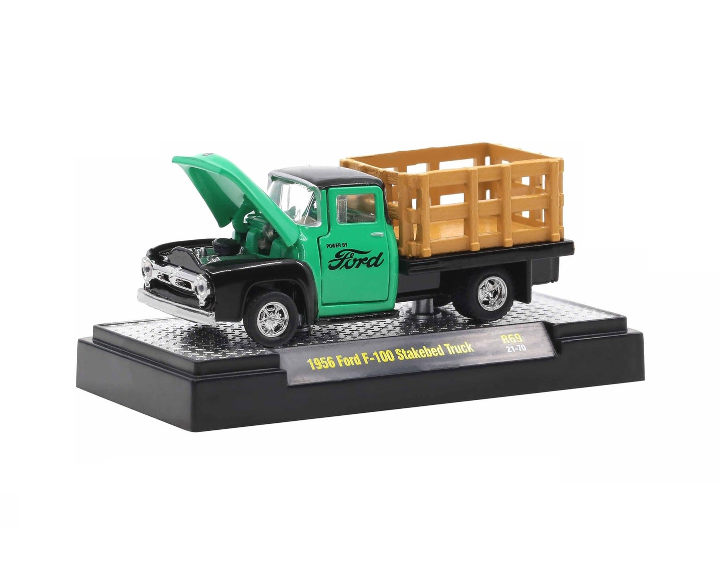 M2 Machines Ford F-100 Stakebed Truck 1956 - Scale 1/64