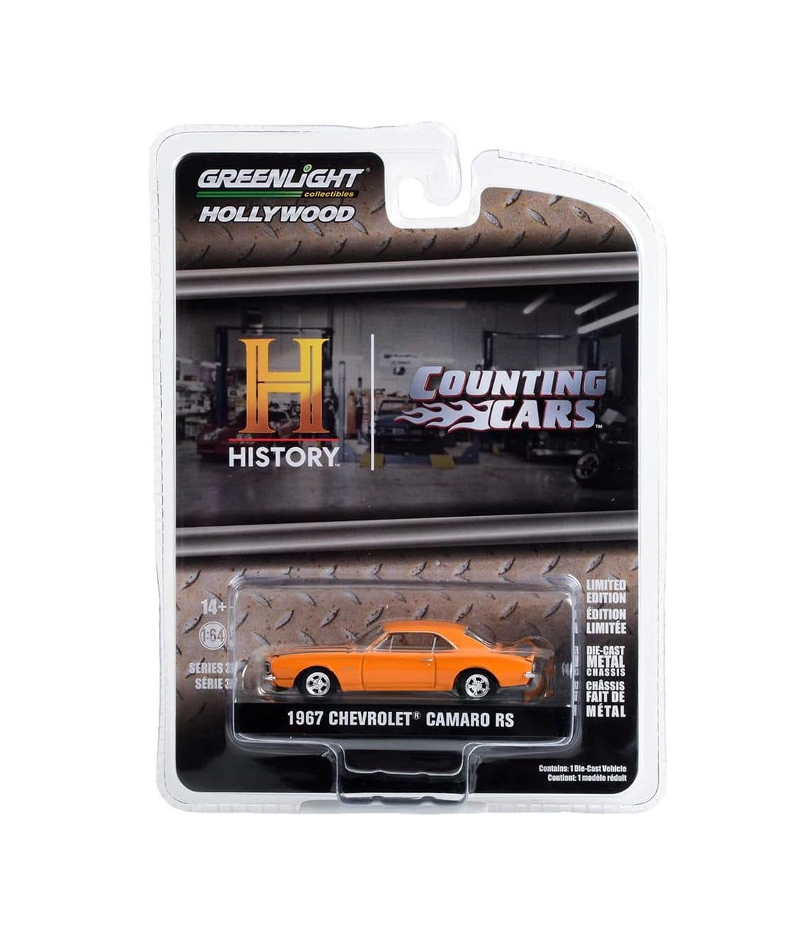 Greenlight - 1967 Chevy Camaro RS "Counting Cars" TV Series - Scala 1/64 Hollywood Series