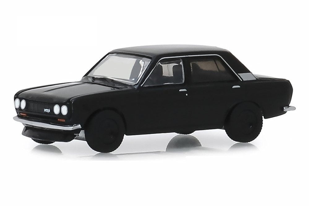 Greenlight - 1970 Datsun 510 Black Bandit Collection - Scala 1/64