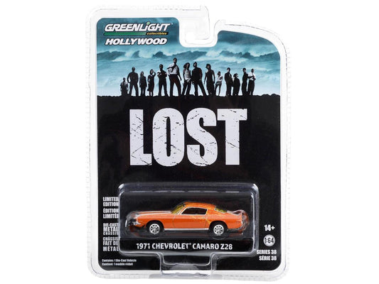 Greenlight - 1971 Chevrolet Camaro Z/28 (Dirty Version) "Lost" (2004-2010) TV - Hollywood Series - Scala 1/64