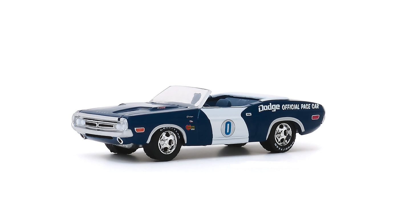 Greenlight - 1971 Dodge Challenger Convertible Ontario Motor Speedway Official Pace Car - Scale 1/64