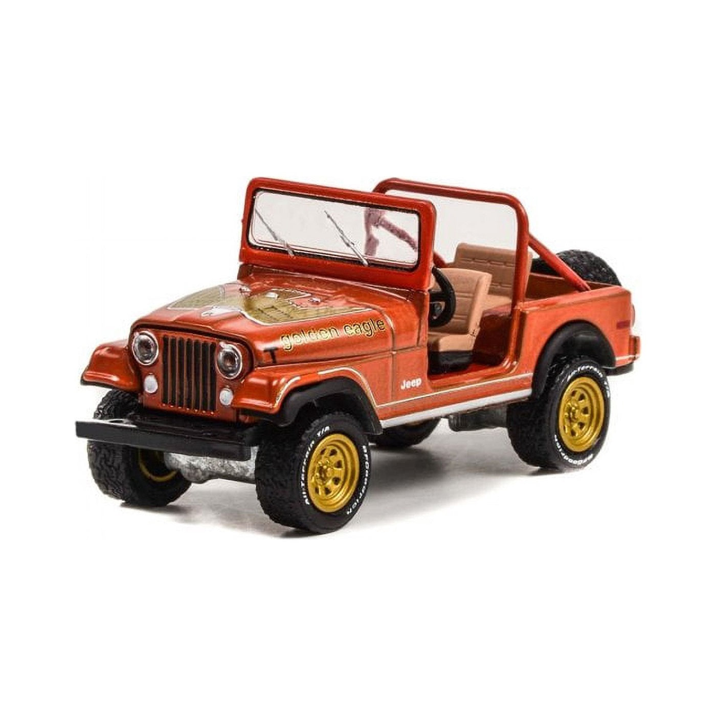 Greenlight - 1981 Jeep CJ-7 Golden Eagle - Series All Terrain - Scale 1/64