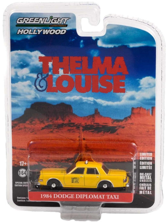 Greenlight - 1984 Dodge Diplomat Taxi Thelma & Louise - Scala 1/64