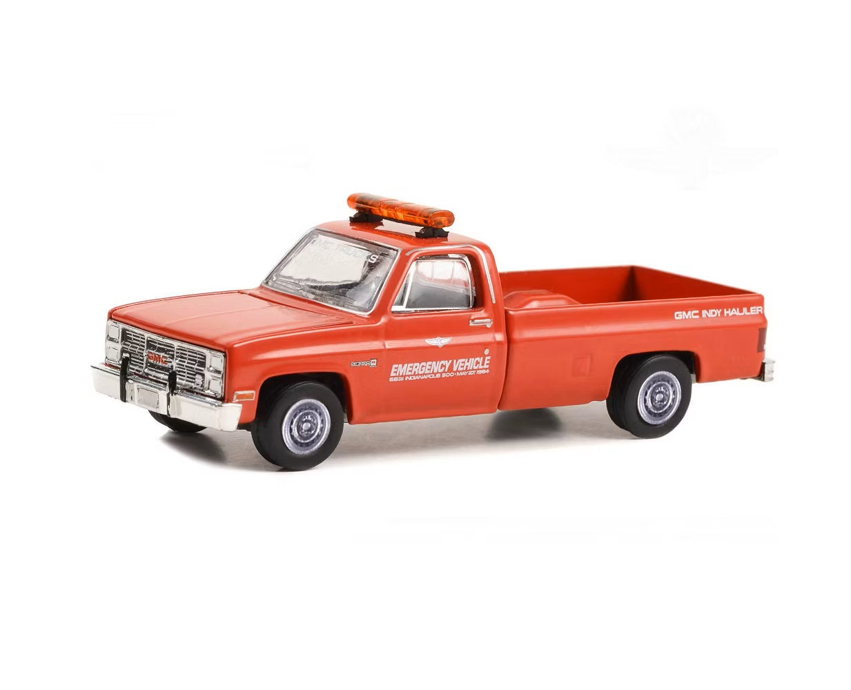 Greenlight - 1984 GMC Sierra Pickup Truck "68th Annual Indianapolis 500 Mile Race Emergency Vehicle" Red - Hobby Exclusive - Scala 1/64