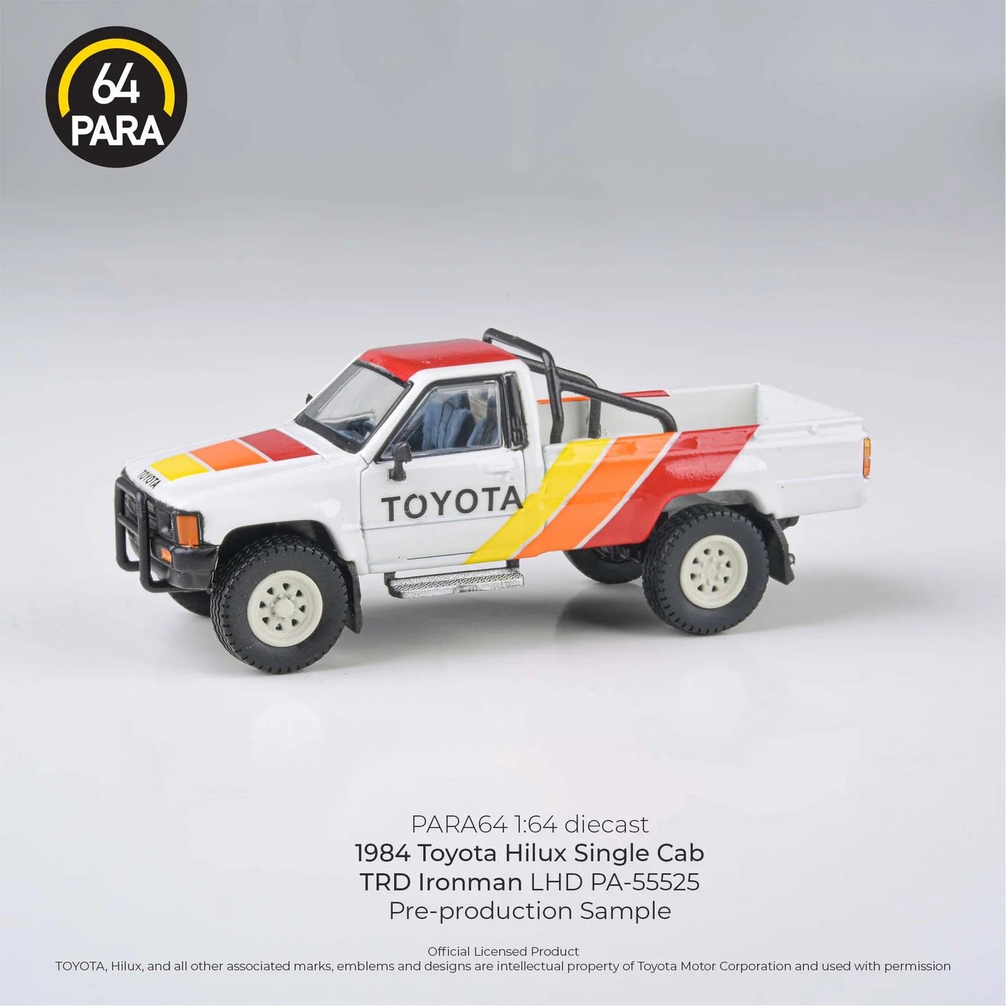 Para64 - 1984 Toyota Hilux Single Cab TRD Pro Ironman - Scala 1/64