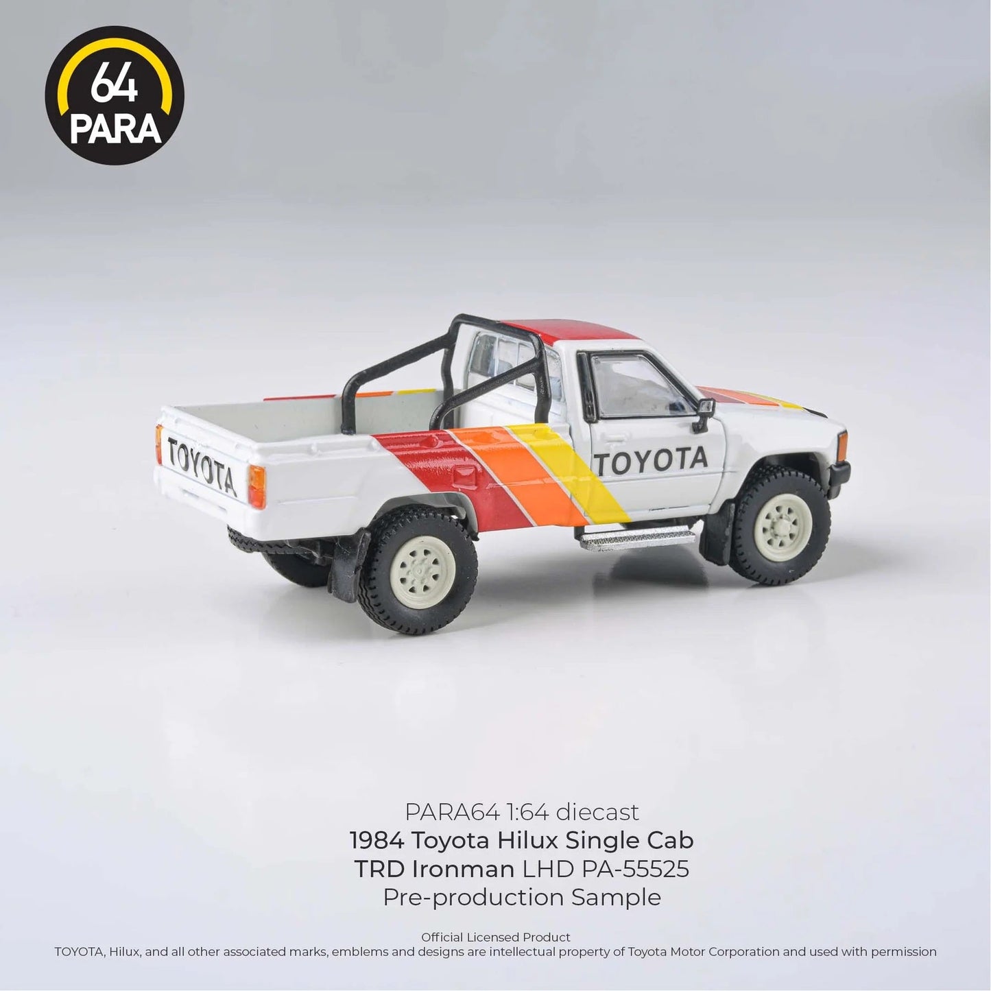 Para64 - 1984 Toyota Hilux Single Cab TRD Pro Ironman - Scala 1/64