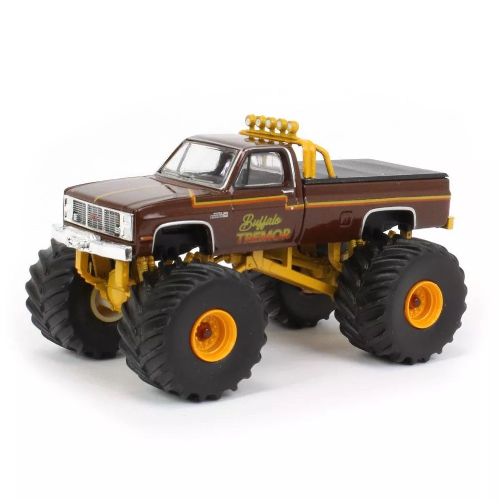 Greenlight - 1985 GMC High Sierra 2500 Buffalo Tremor Monster Truck Kings of Crunch - Scala 1/64