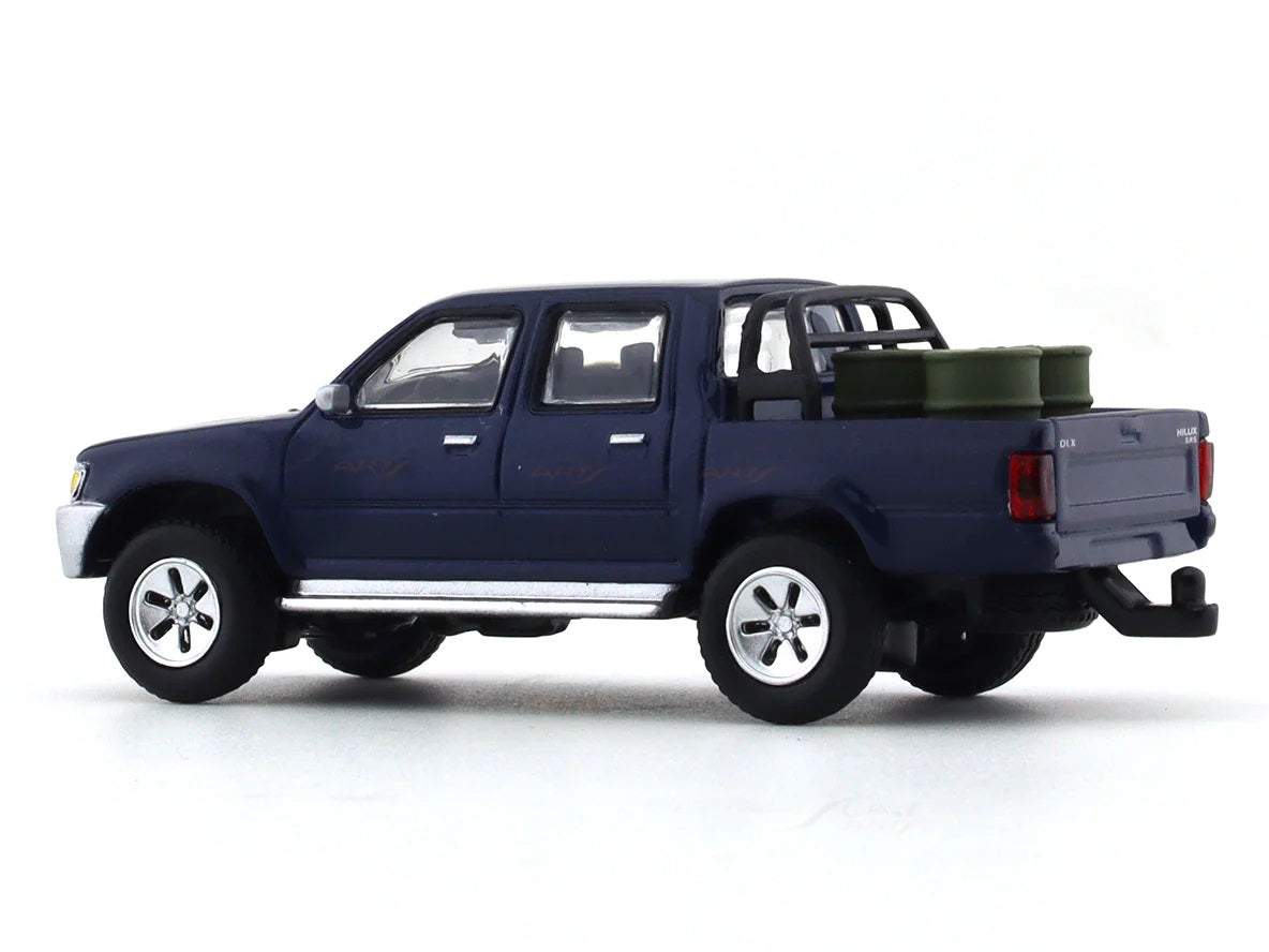 JKM Toyota Hilux 1993 Blue - Scala 1/64