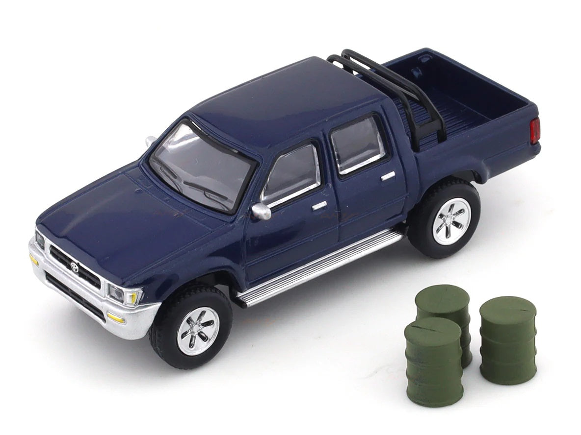 JKM Toyota Hilux 1993 Blue - Scala 1/64