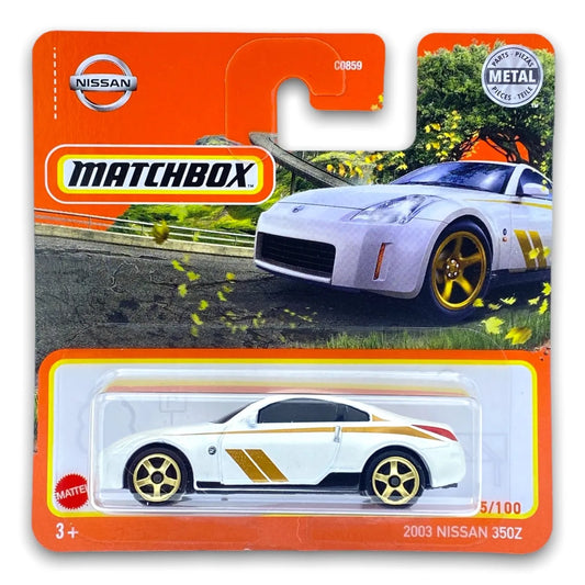 Matchbox - 2003 Nissan 350Z White - Matchbox - Scala 1/64 Circa