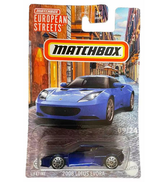 Matchbox - 2008 Lotus Evora Series European Streets 09/24 - Scala 1/64 Circa