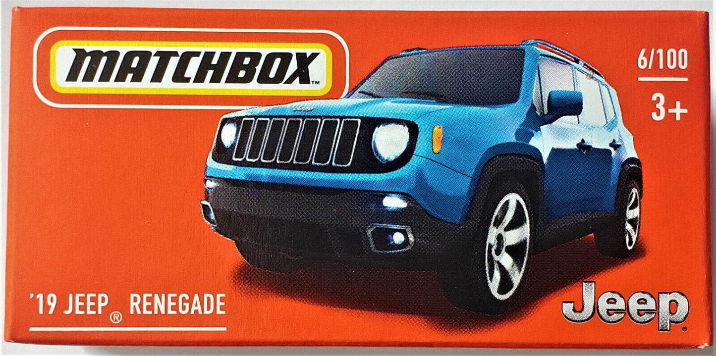 Matchbox - Jeep Renegade 2019 #06 - Matchbox - Scale 1/64 Approx