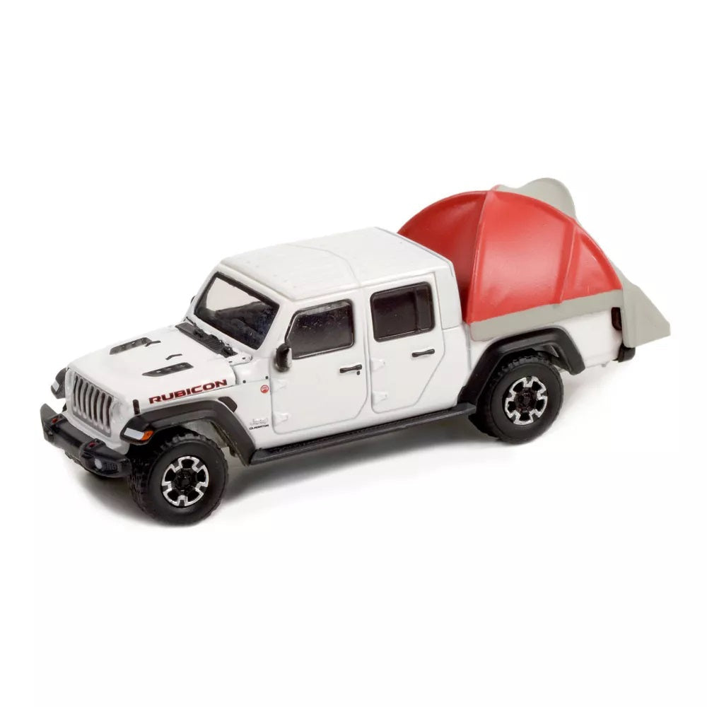 Greenlight - 2020 Jeep Gladiator with Modern Truck Bed Tent - Series The Great Outdoors - Greenlight - Scala 1/64