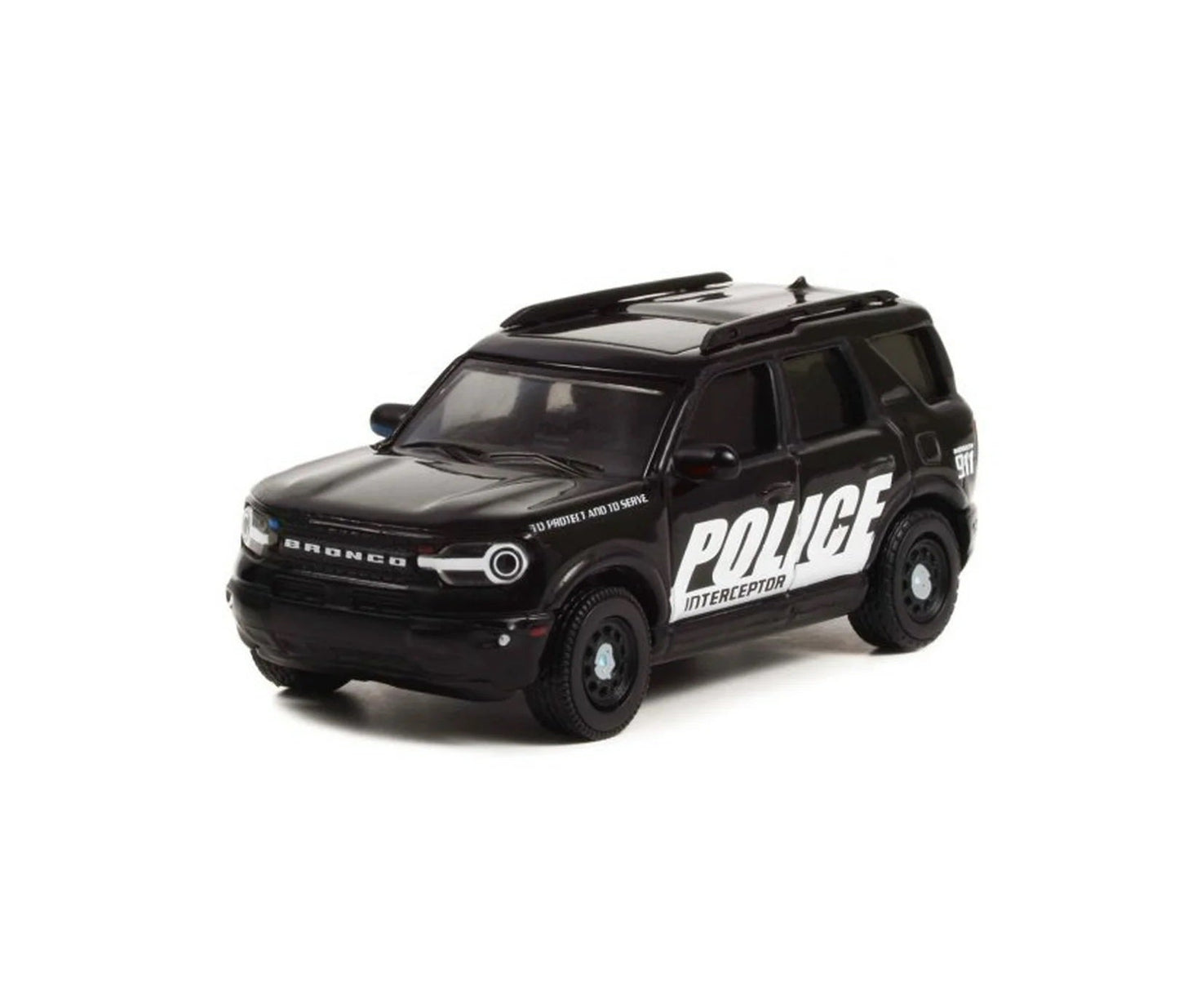 Greenlight Collectibles - 2021 Ford Bronco Sport Police Interceptor Concept - Hobby Exclusive - Scale 1/64