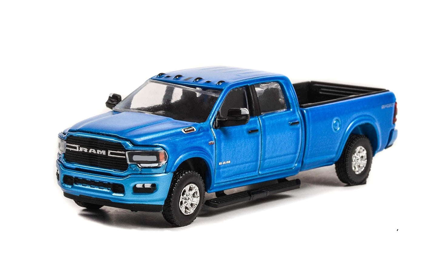 Greenlight - 2021 Ram 3500 Big Horn Sport 4x4 Blue - Series All Terrain - Scala 1/64