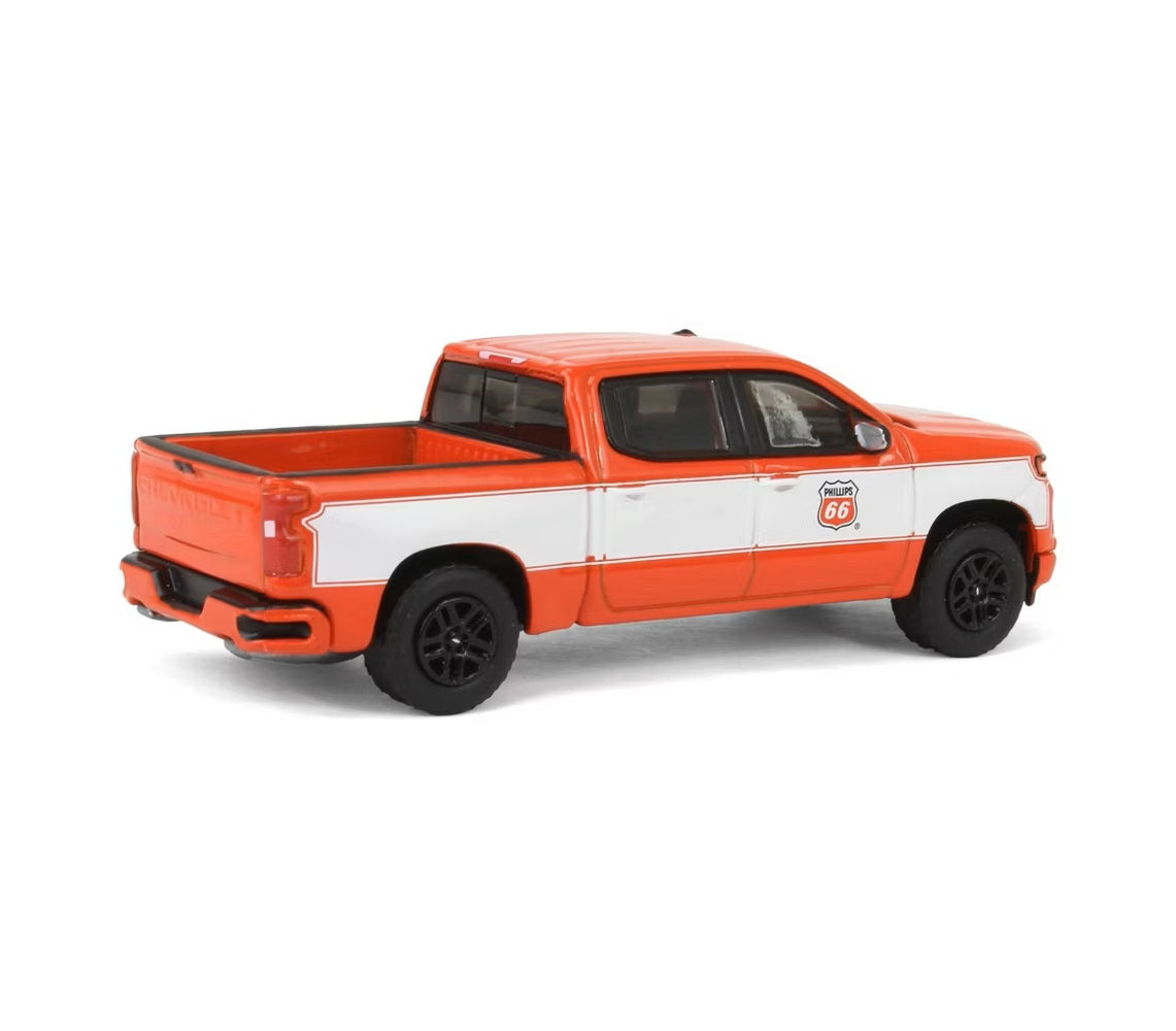 Greenlight - 2023 Chevrolet Silverado Phillips 66 Series Running On Empty - 1/64 Scale