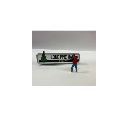 *Back to the Future* Lone Pine Mall Sign (Figures not included) - Cartrix - Scala 1/64