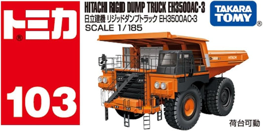 Takara Tomy Tomica - Hitachi Rigid Dump Truck EH3500AC-3 - Scale 1/185