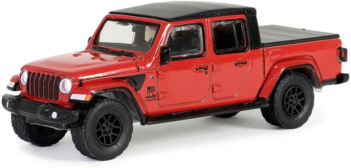 Greenlight - Jeep Gladiator Freedom 2023 Red - Greenlight - Scale 1/64