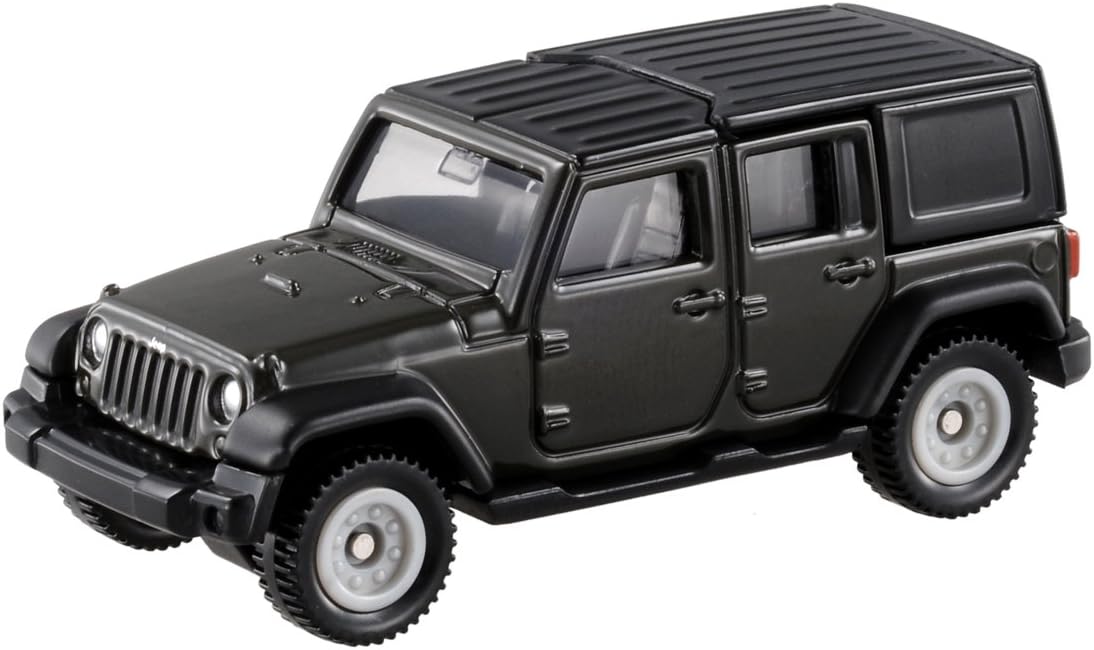 Takara Tomy Tomica - Jeep Wrangler Black - Scala 1/65