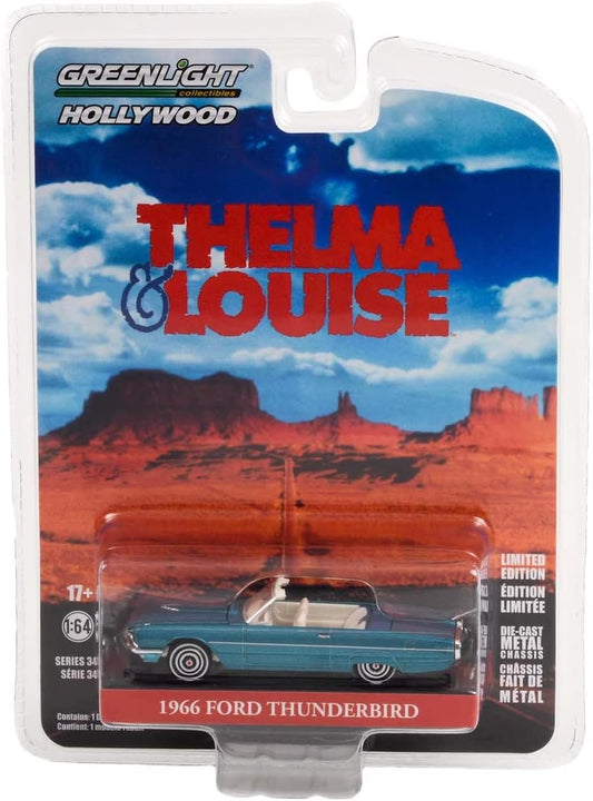 Greenlight - Ford Thunderbird 1966 Film Thelma and Louise - Greenlight - Scale 1/64