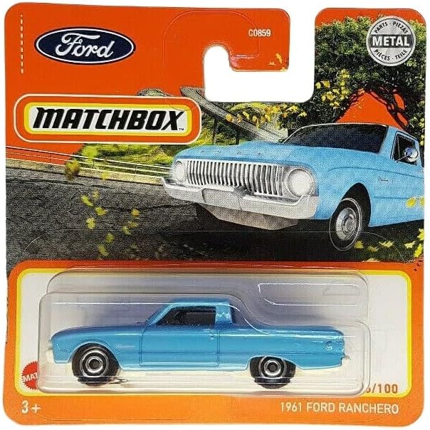 Matchbox - Ford Ranchero 1961 #96 - Matchbox - Scala 1/64 Circa