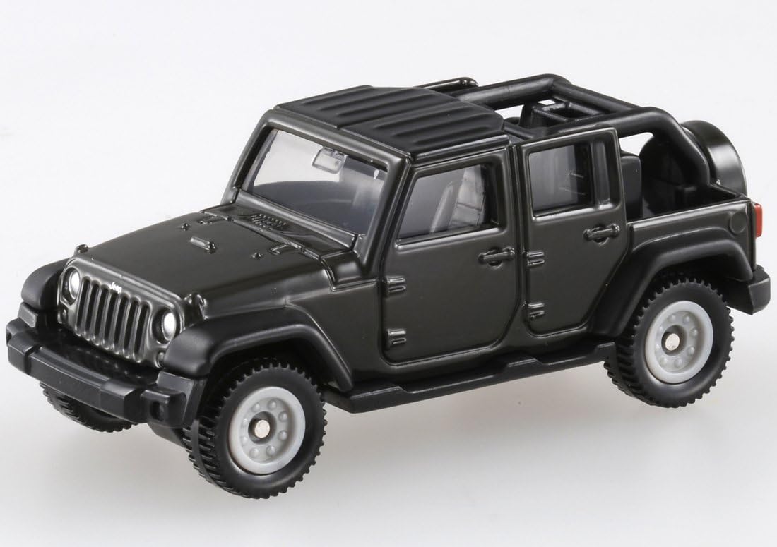 Takara Tomy Tomica - Jeep Wrangler Black - Scala 1/65