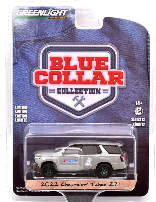 Greenlight - Chevrolet Tahoe Z71 2022 BF Goodrich - Greenlight Series Blue Collar - Scala 1/64